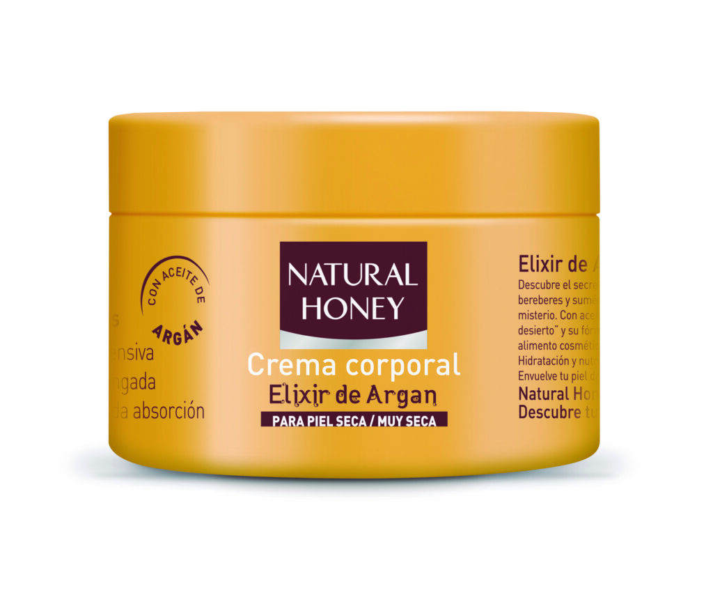 Natural Honey Crema Pieles Secas Elixir de Argán