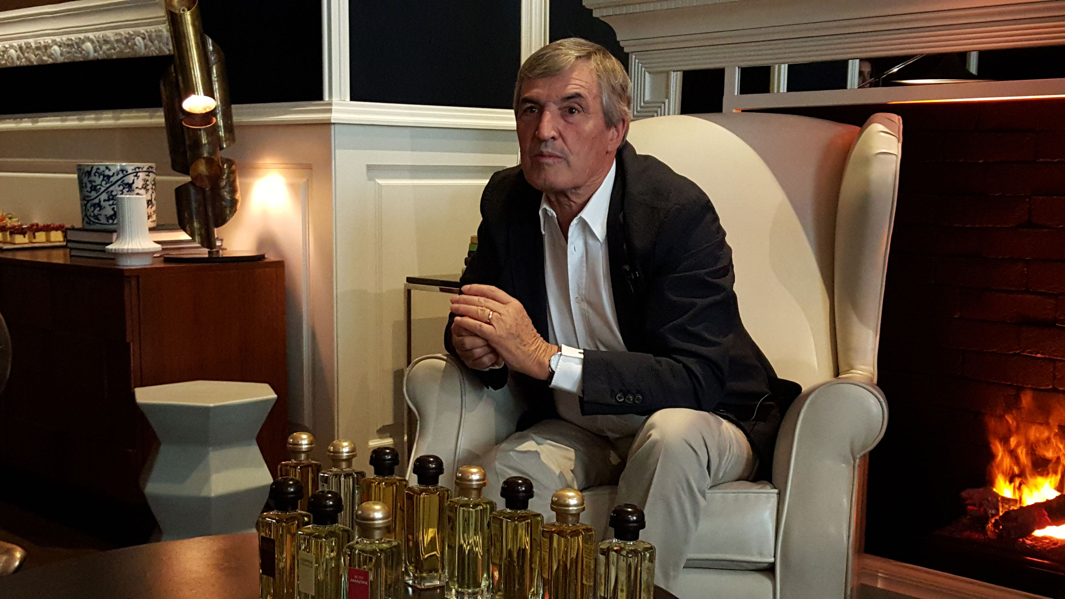 Jean-Claude Ellena, con Les Classiques d'Hermès.