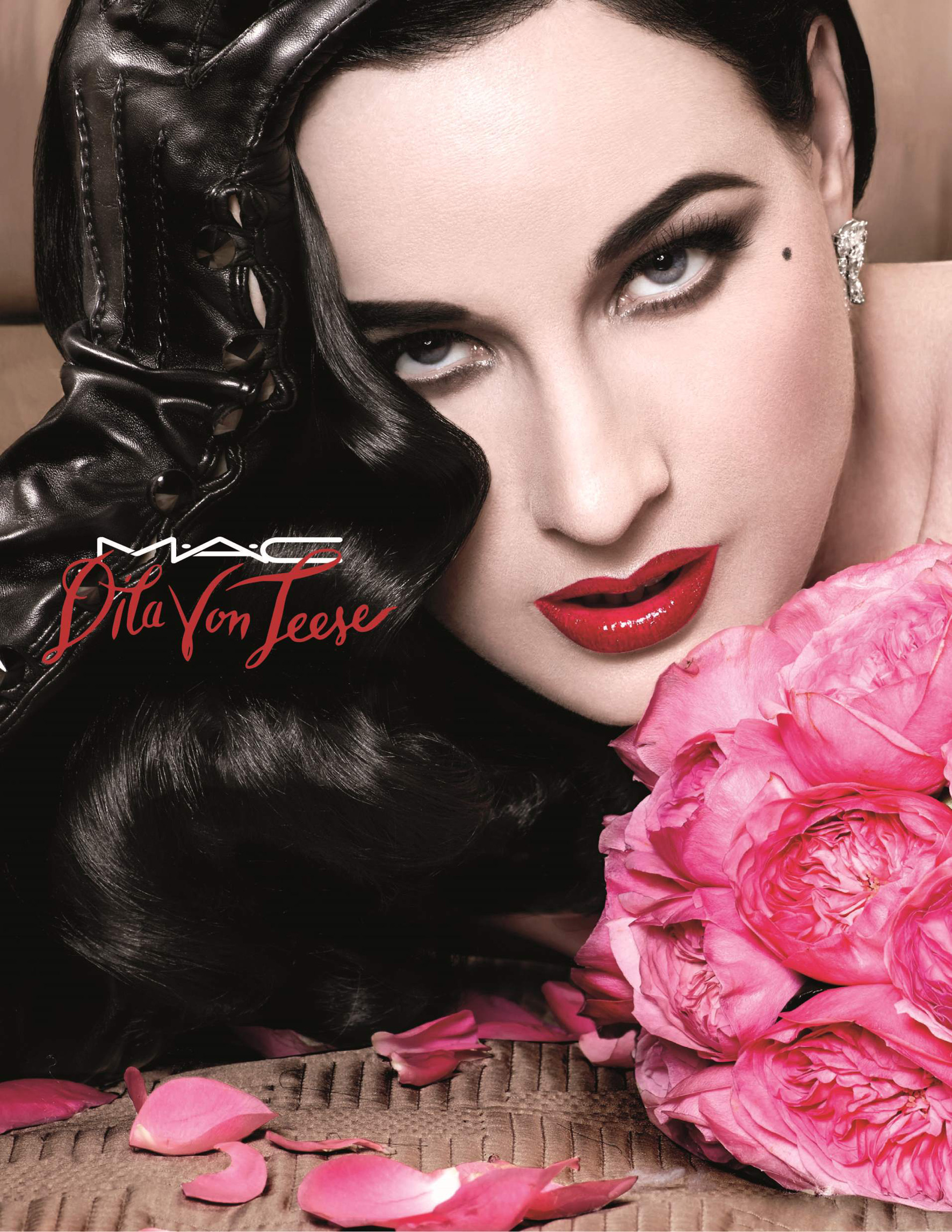 Dita Von Teese para Mac Cosmetics