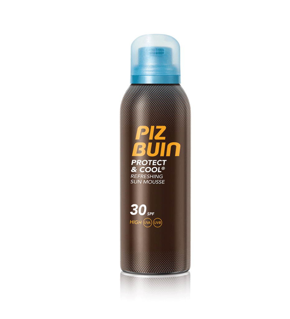 Protect &-Cool Mousse SPF 30, de Piz Buin