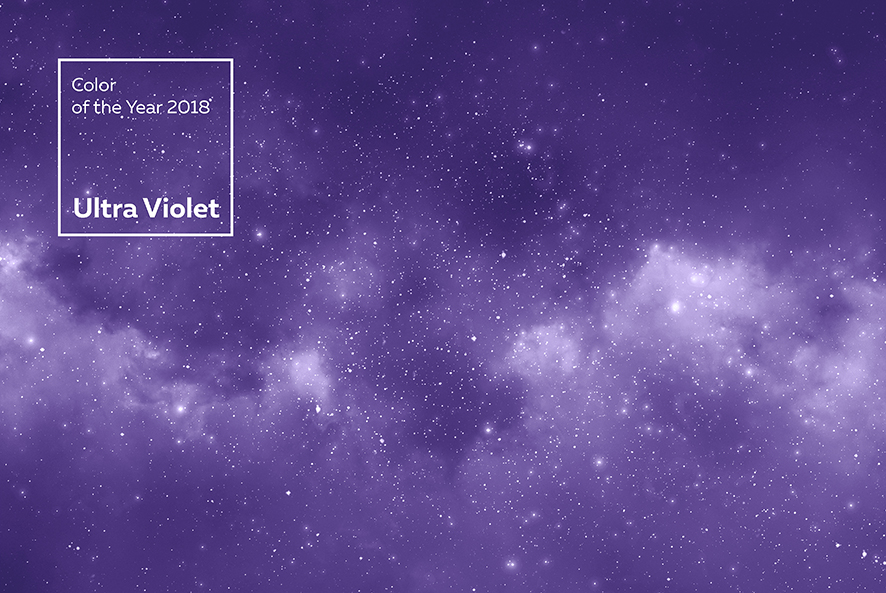 Ultraviolet COLOR pantone 2018