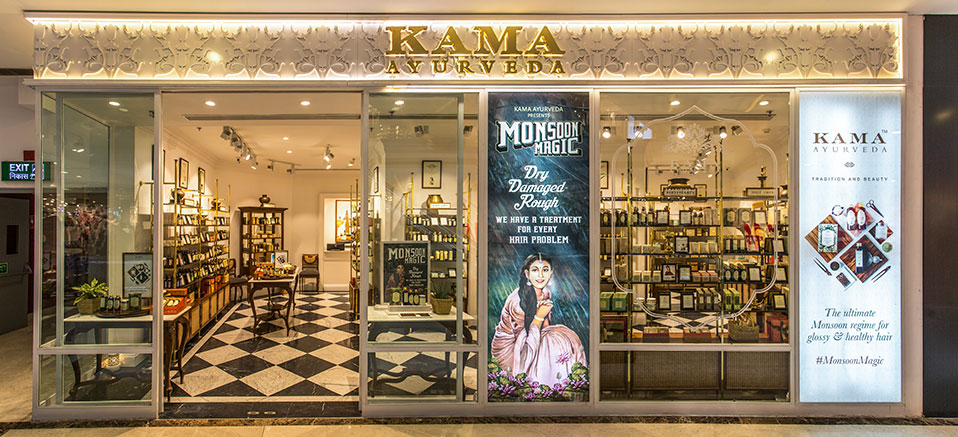 Boutique Kama Ayurveda, firma de la que Puig es accionista minoritario.