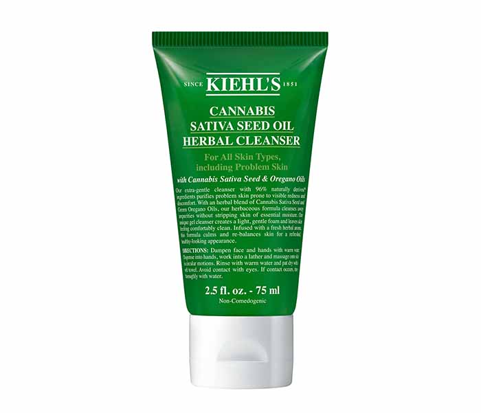 Kiehl's Cannabis Sativa Seed Oil herbal Cleanser