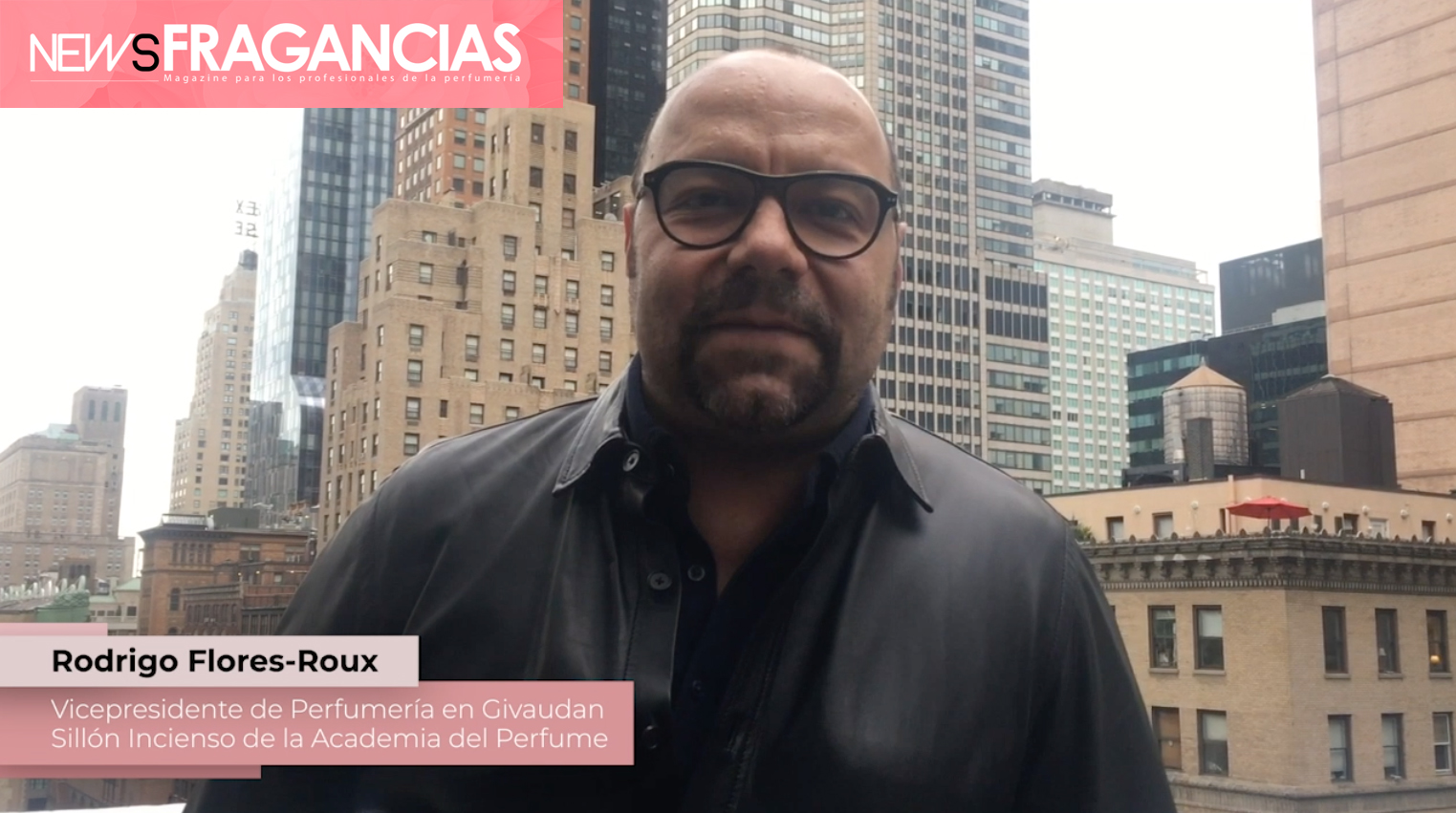 Rodrigo Flores-Roux, vicepresidente de Perfumería en Givaudan y Sillón Incienso en la Academia del Perfume. Entrevista para NewsFragancias