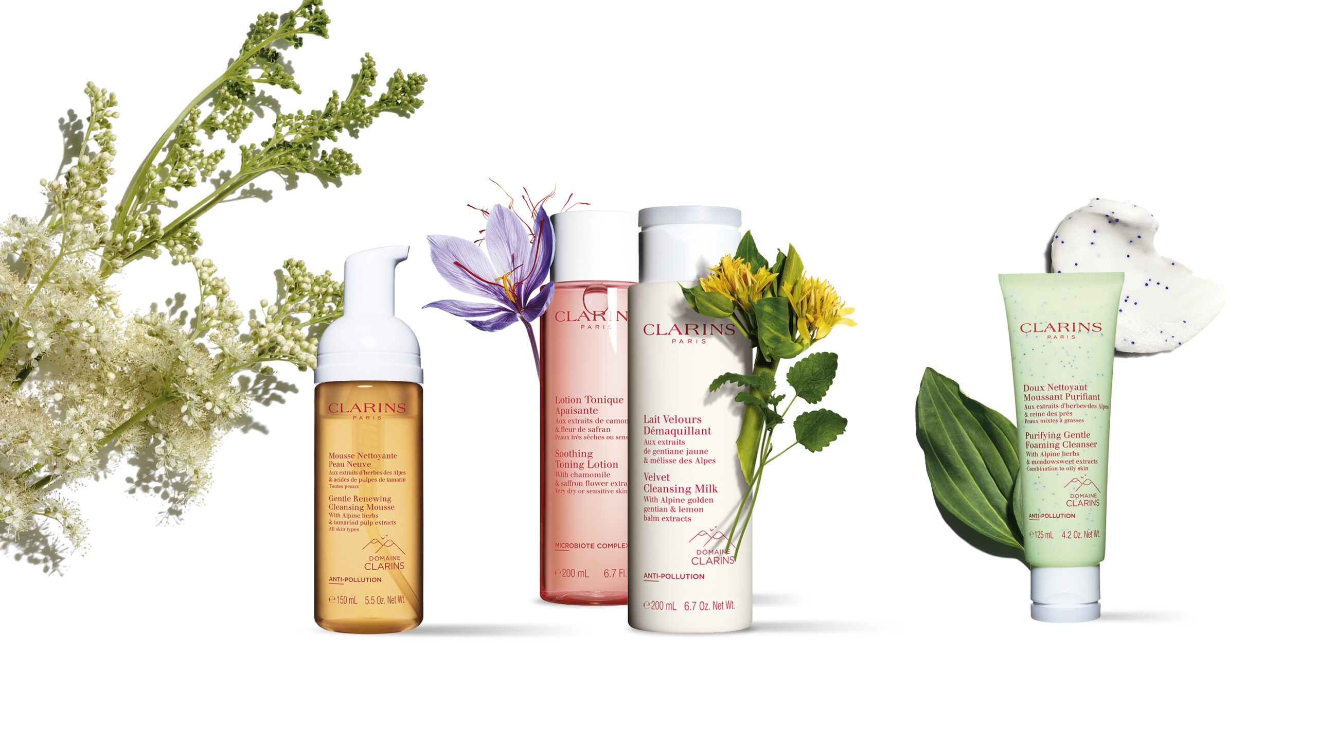 Nuevos desmaquillantes Clarins