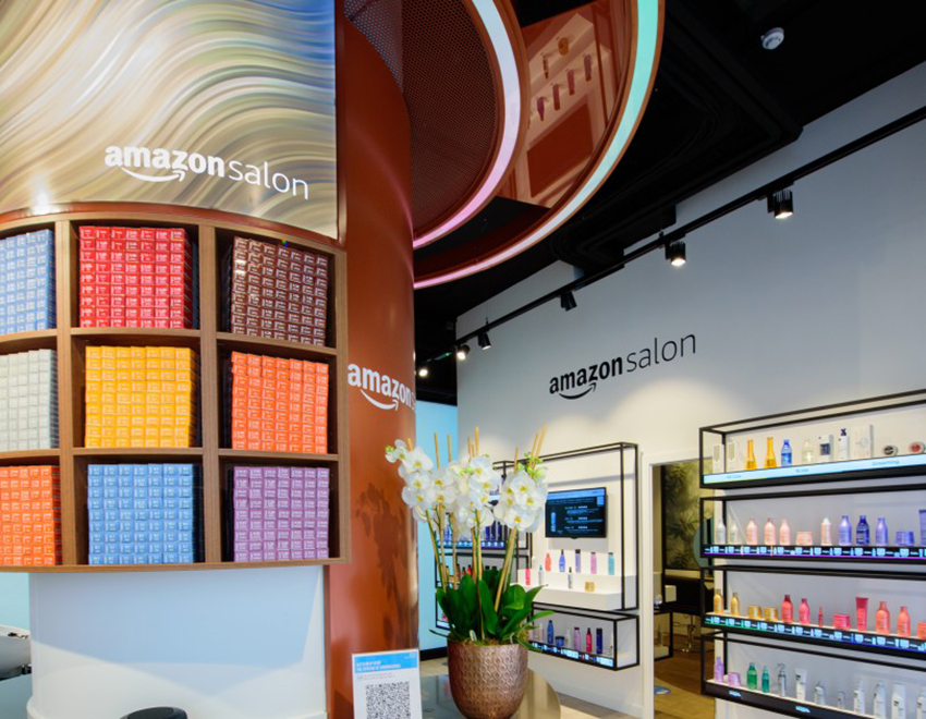 Amazon abre salón de peluquería en Londres