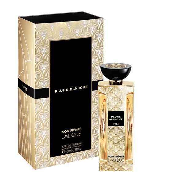 Plume Blanque Noir Premiere Lalique