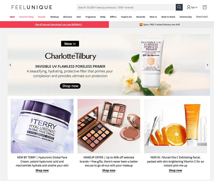 Sephora podría estar estudiando la compra de Feelunique