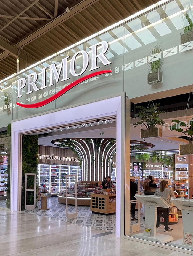 Primor inaugura su primera tienda en Italia