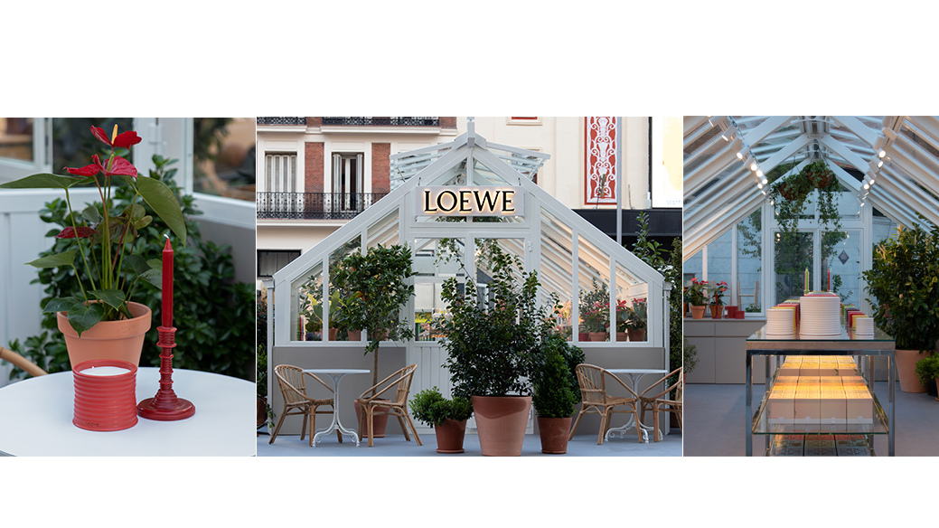 LOEWE GREEN HOUSE, invernadero Madrid, Callao