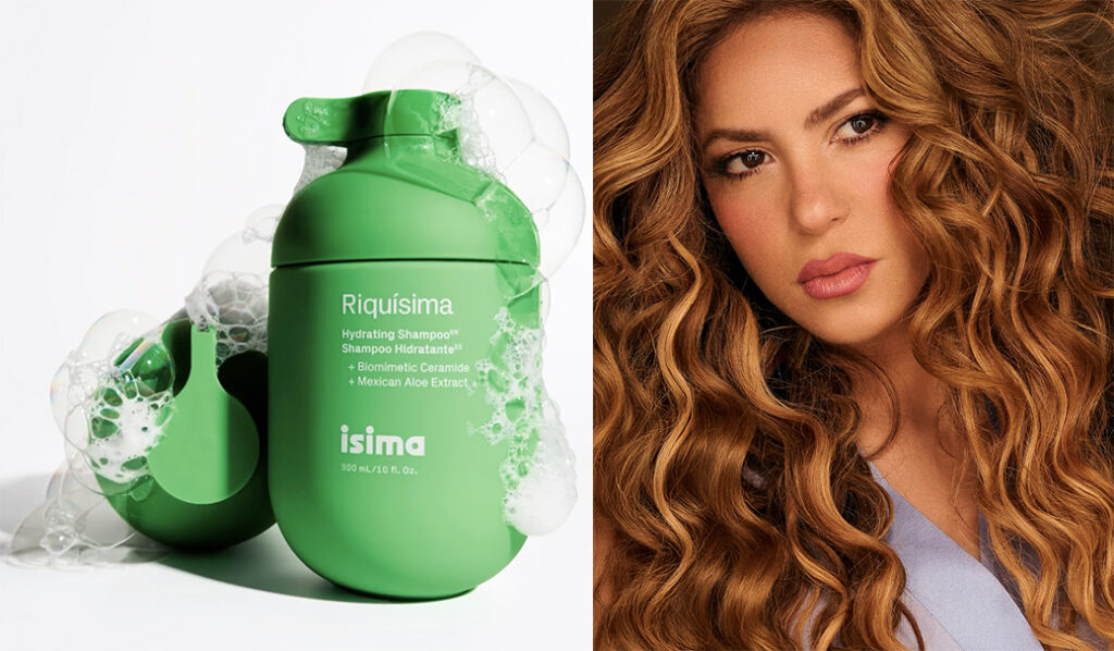 Isima, la marca de cuidado capilar de Shakira