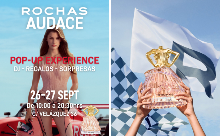 Rochas Audace Madrid pop up